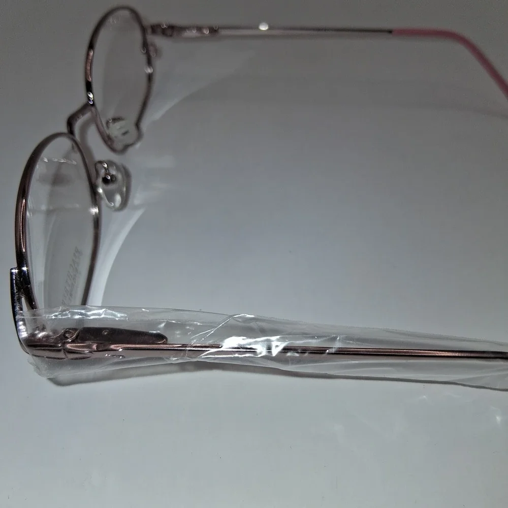 Capri Peachtree PT58 COFFEE 53-18-140 SILVER/PINK Eyeglasses Frames ONLY